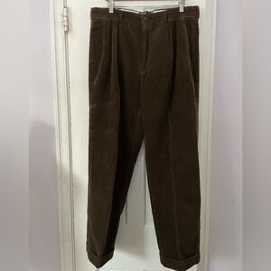 Vintage Polo Ralph Lauren “Andrew” Cotton Corduroy Pants – Brown – 36x34